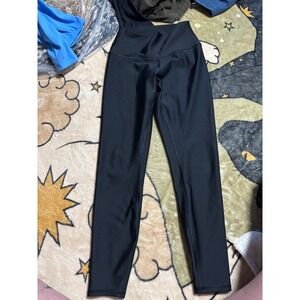 ALO Yoga High Waist Black Workout Leggings Athletic Activewear Womens